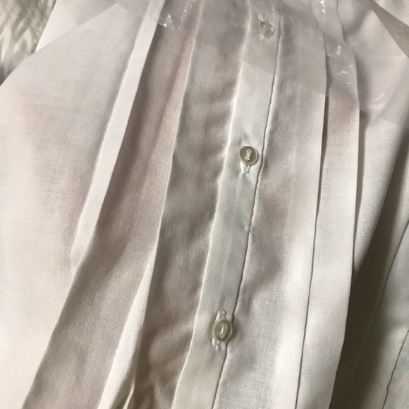 White Preemie Gown with Cap. - Picture 4 of 5